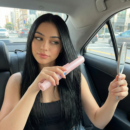 XCOOL Cordless Hair Straightener and Curler 2 in 1 Mini